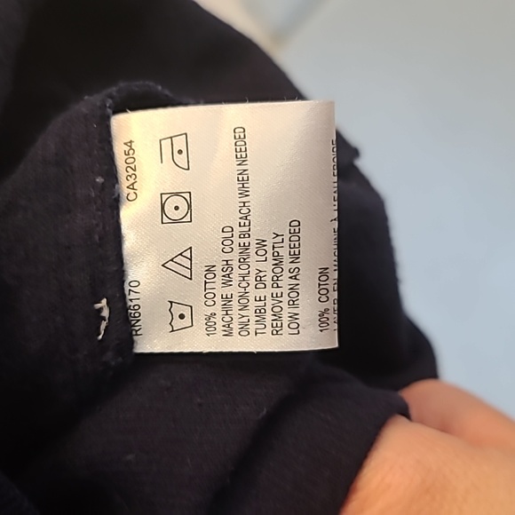 Retro Navy Corduroy A-Line Dress sz M - Picture 6 of 7